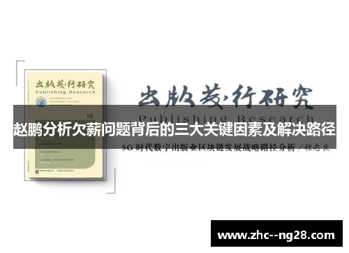 赵鹏分析欠薪问题背后的三大关键因素及解决路径