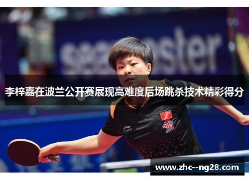 李梓嘉在波兰公开赛展现高难度后场跳杀技术精彩得分